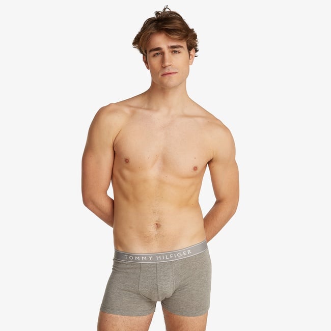  Tommy Hilfiger Trunk Erkek 3'lü Renkli Boxer