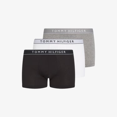  Tommy Hilfiger Trunk Erkek 3'lü Renkli Boxer