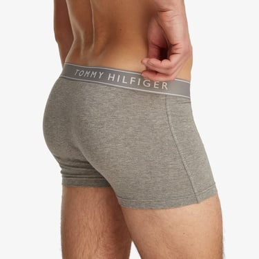  Tommy Hilfiger Trunk Erkek 3'lü Renkli Boxer
