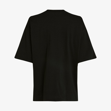  Calvin Klein Logo Kadın Siyah T-Shirt