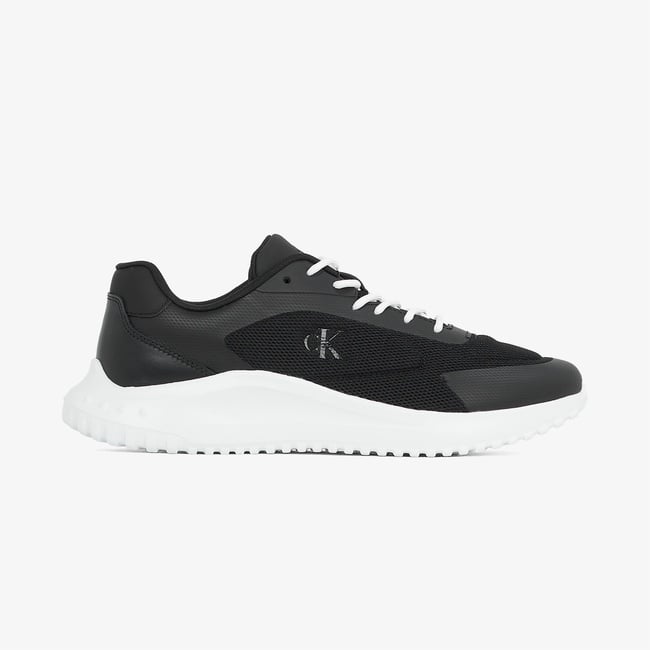  Calvin Klein Eva Runner Low Mesh Mix Erkek Siyah Sneaker