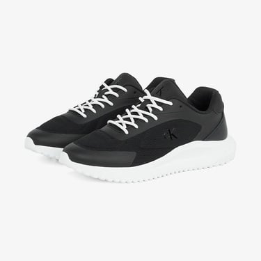  Calvin Klein Eva Runner Low Mesh Mix Erkek Siyah Sneaker