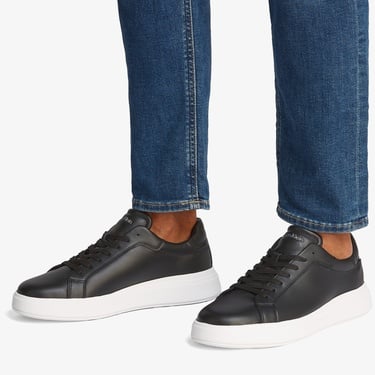  Calvin Klein Low Top Erkek Siyah Sneaker