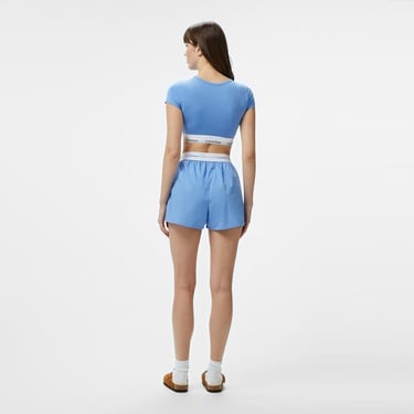  Calvin Klein Kadın Mavi Şort