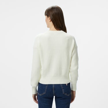  Guess Kadın Beyaz Kazak