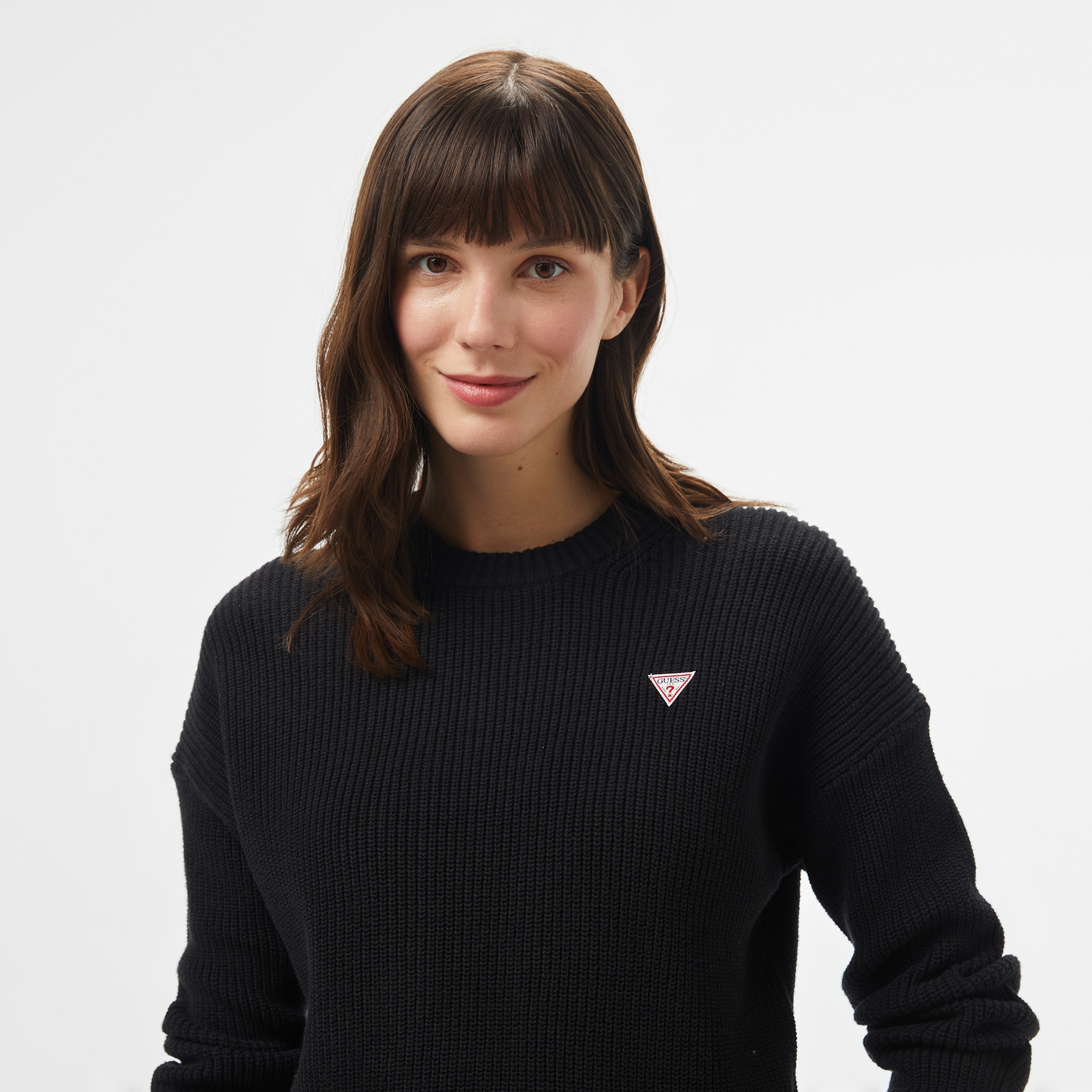 Guess Kadın Siyah Kazak