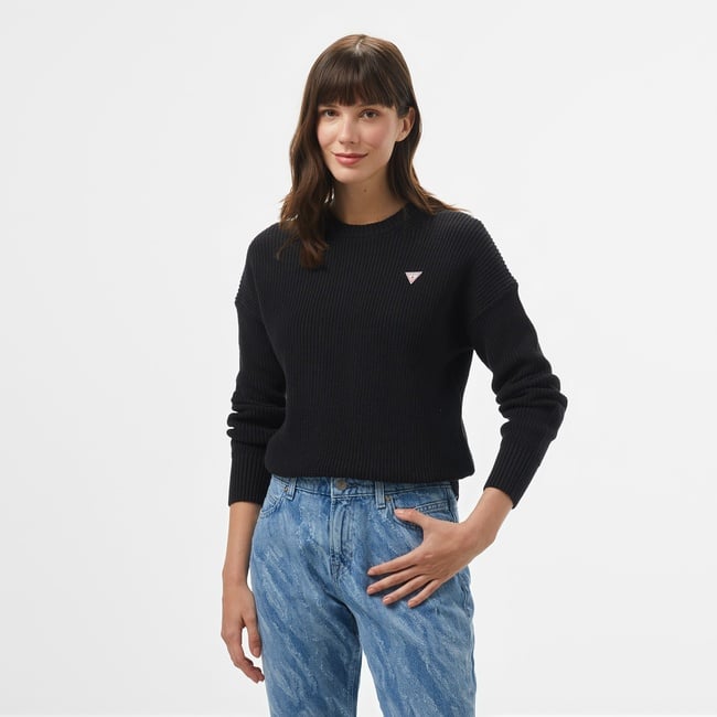  Guess Kadın Siyah Kazak