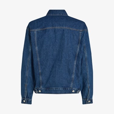  Calvin Klein Erkek Mavi Kot Ceket