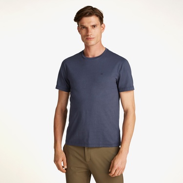  Calvin Klein Erkek Mavi T-Shirt
