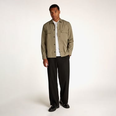  Calvin Klein Erkek Gri Gömlek