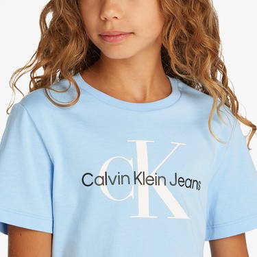  Calvin Klein Çocuk Mavi T-Shirt