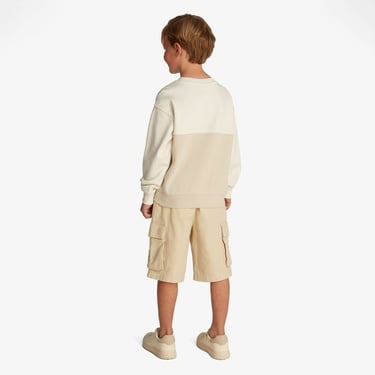  Calvin Klein Çocuk Beyaz Sweatshirt