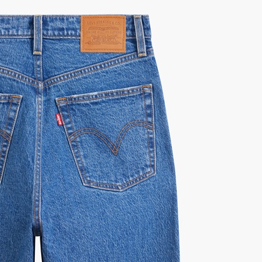  Levi's Ribcage Straight  Jazz Pop Kadın Mavi Jean