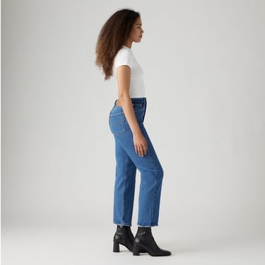  Levi's Ribcage Straight  Jazz Pop Kadın Mavi Jean