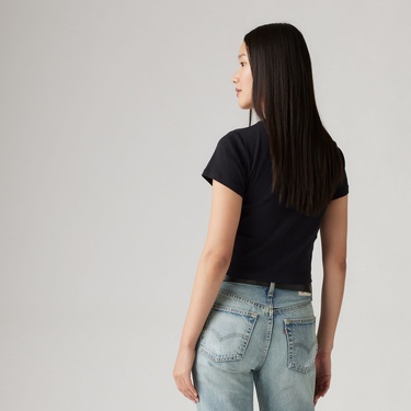  Levi's Essential Sporty  Kadın Siyah T-Shirt