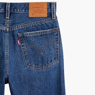  Levi's 501 Crop Orinda Troy Horse Kadın Lacivert Jean
