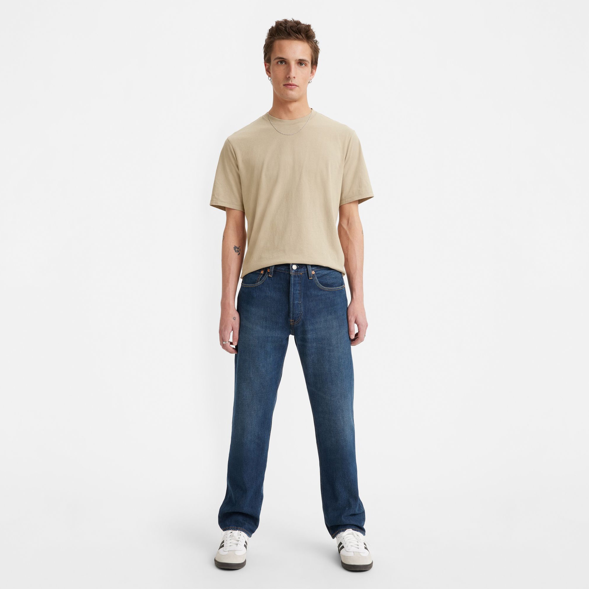 Levi's 501 Original Over Head Erkek Lacivert Jean