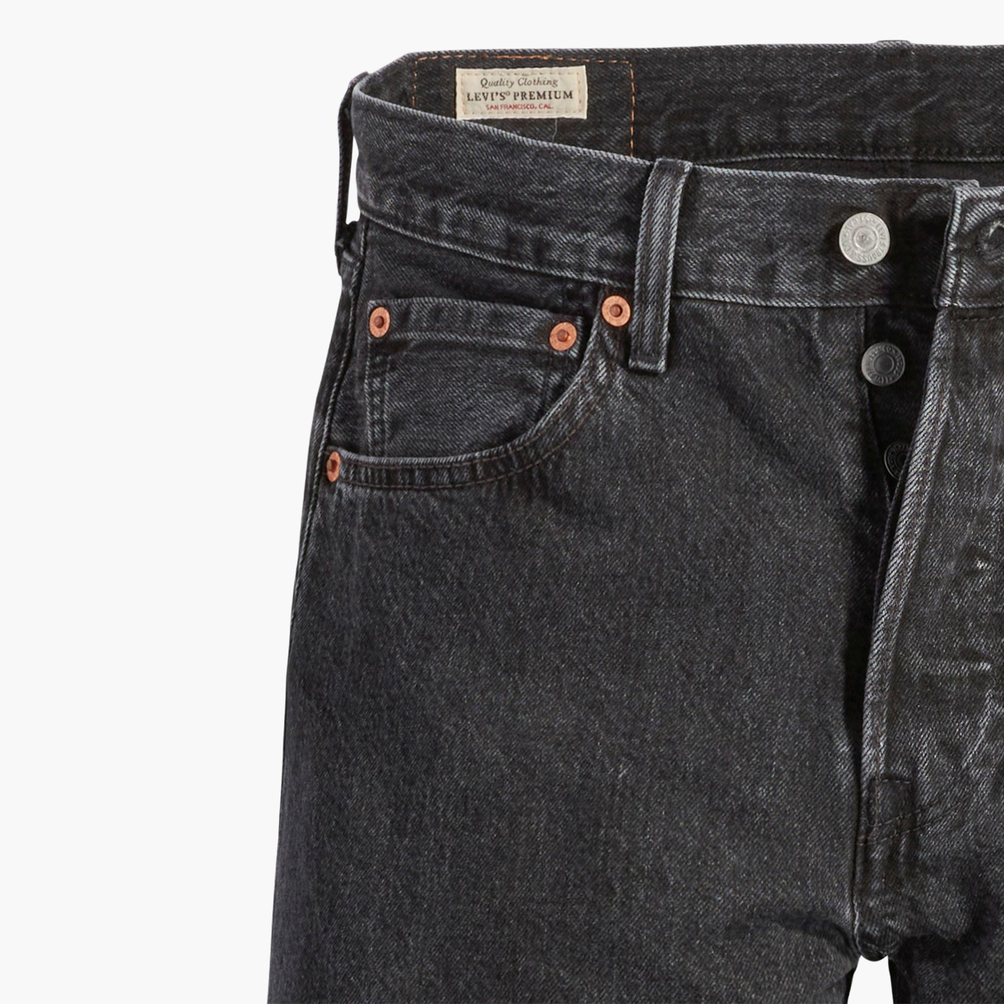 Levi's 501 Original Crash Courses Erkek Siyah Jean