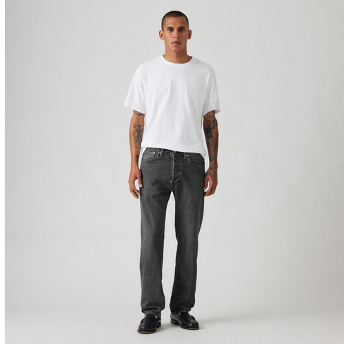  Levi's 501 Original Crash Courses Erkek Siyah Jean