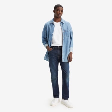  Levi's 502 Taper Biologia  Erkek Lacivert Jean