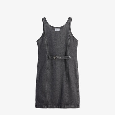  Levi's Tuli Denim Mini Dress Kadın Siyah Elbise