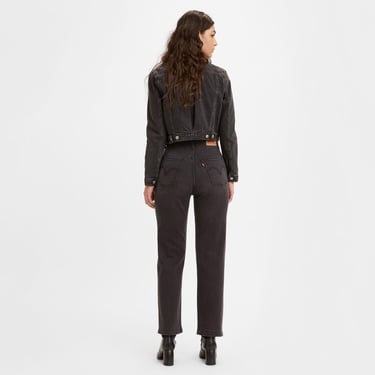  Levi's Ribcage Straight Ankle  Kadın Siyah Jean