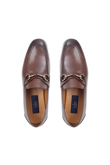  Tamer Tanca Erkek Hakiki Deri Taba Bufalo Makosen Ayakkabı