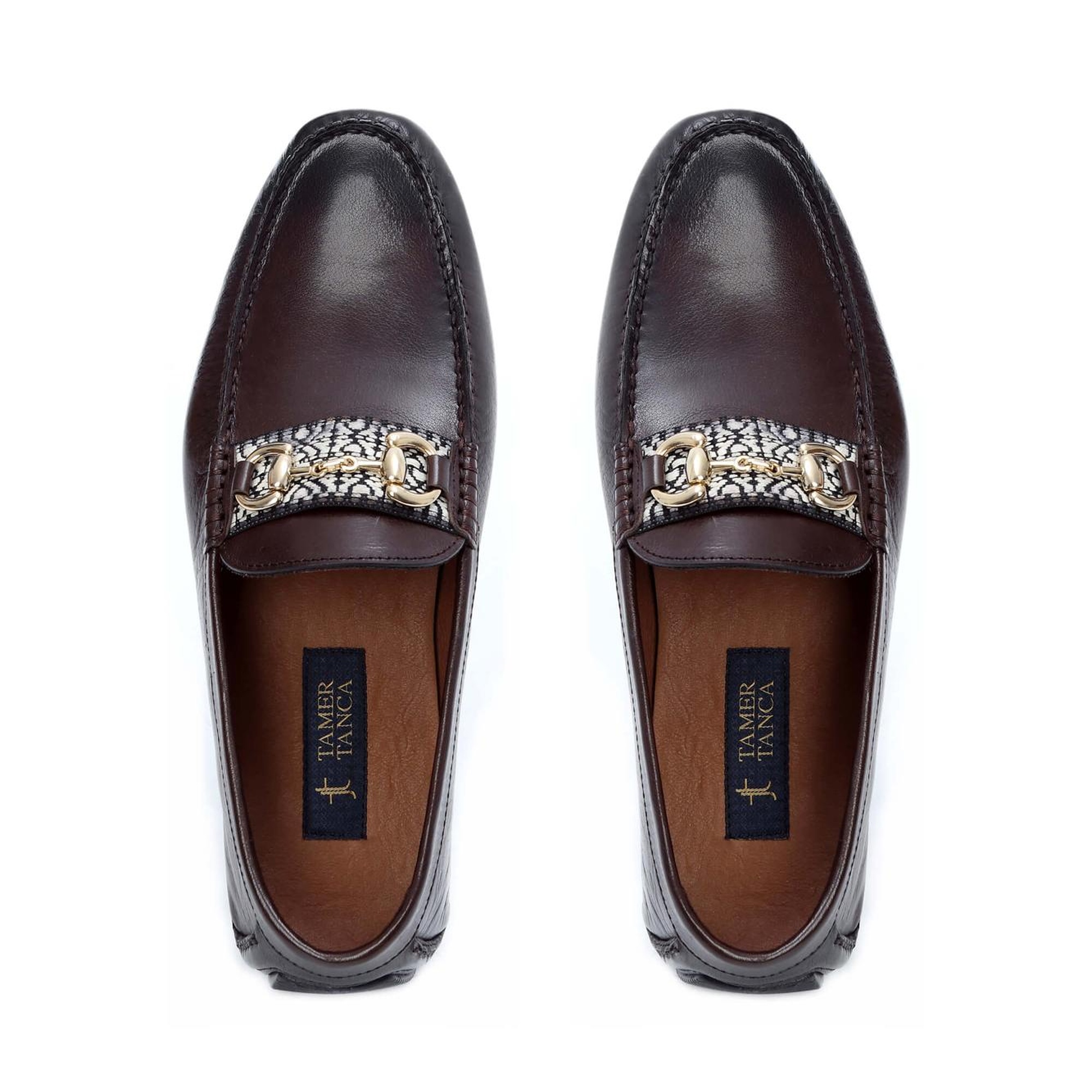 Tamer Tanca Erkek Hakiki Deri Kahverengi Driver Ayakkabı