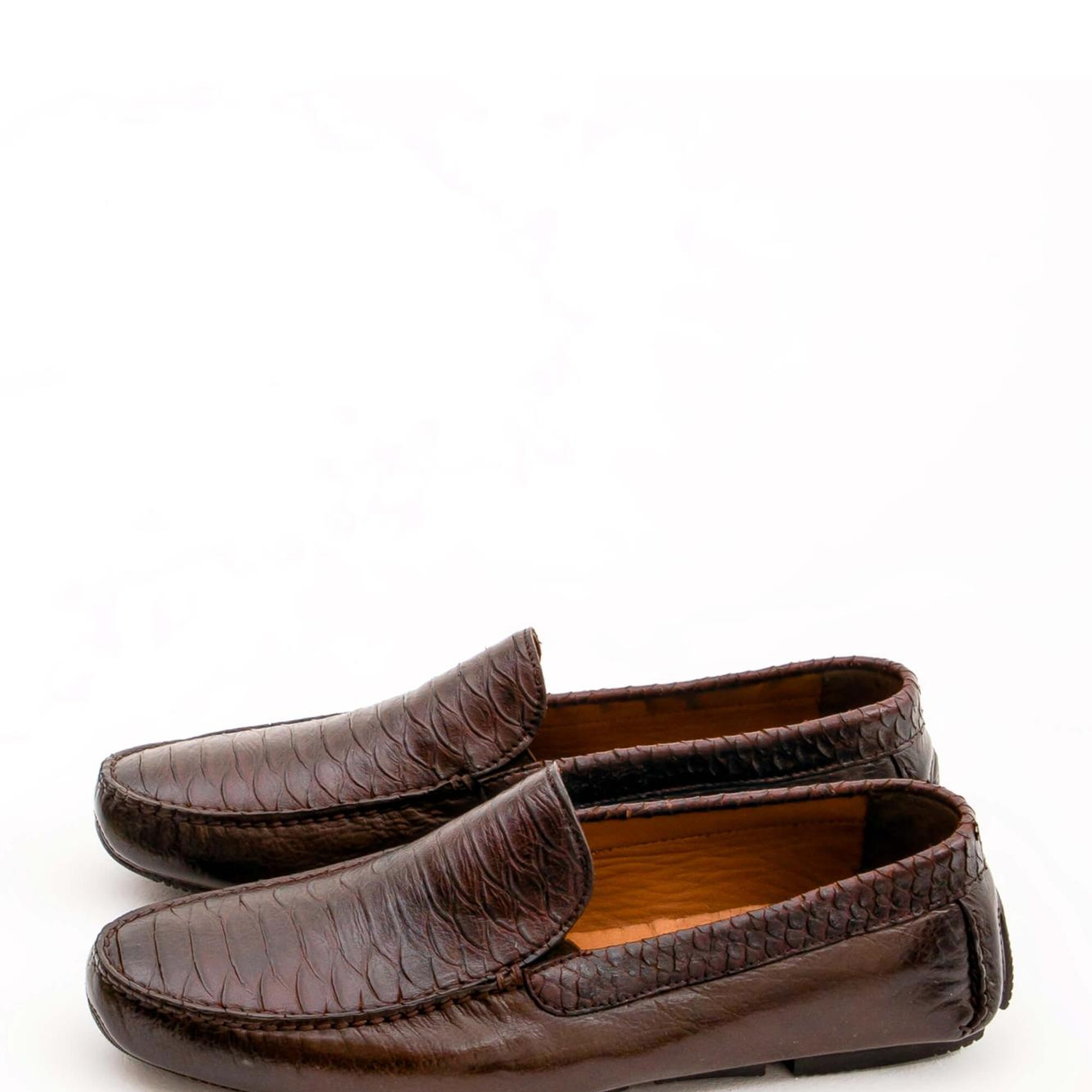 Tamer Tanca Erkek Hakiki Deri Kahverengi Driver Ayakkabı