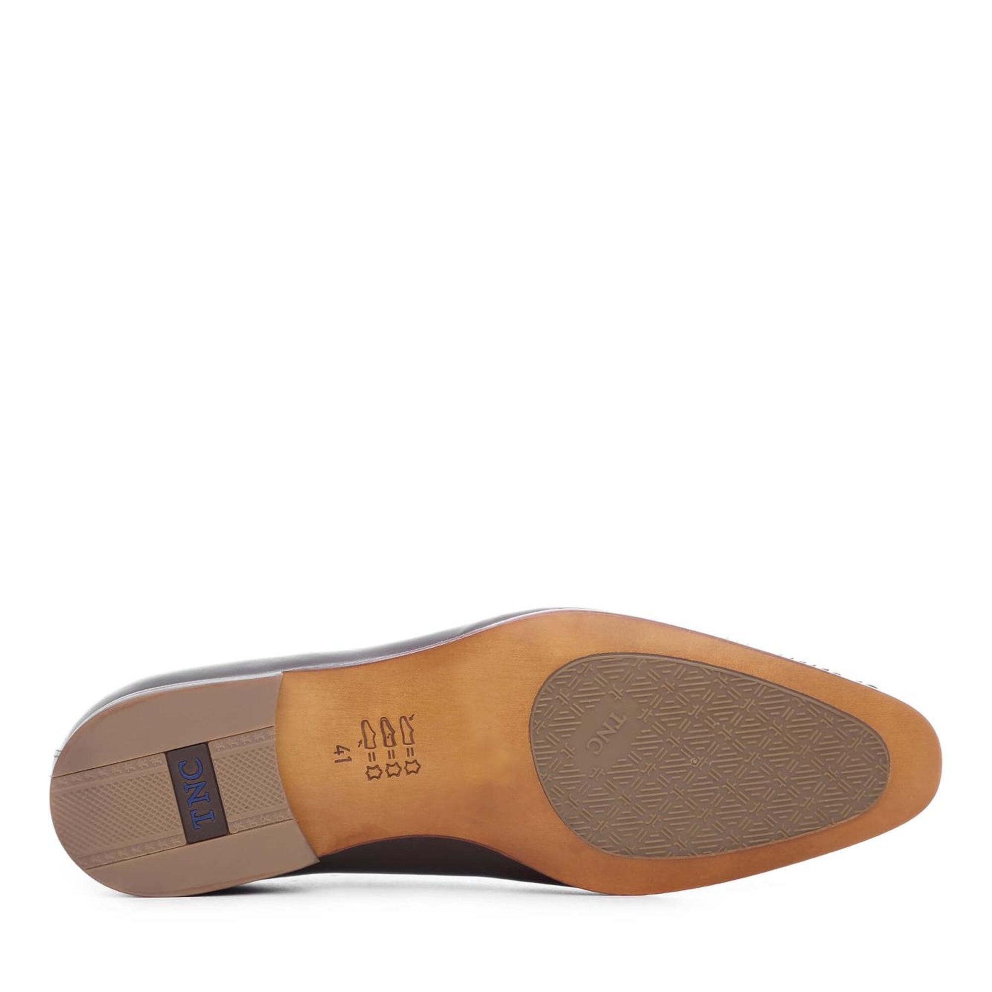 Tamer Tanca Erkek Hakiki Deri Kahverengi Klasik Ayakkabı