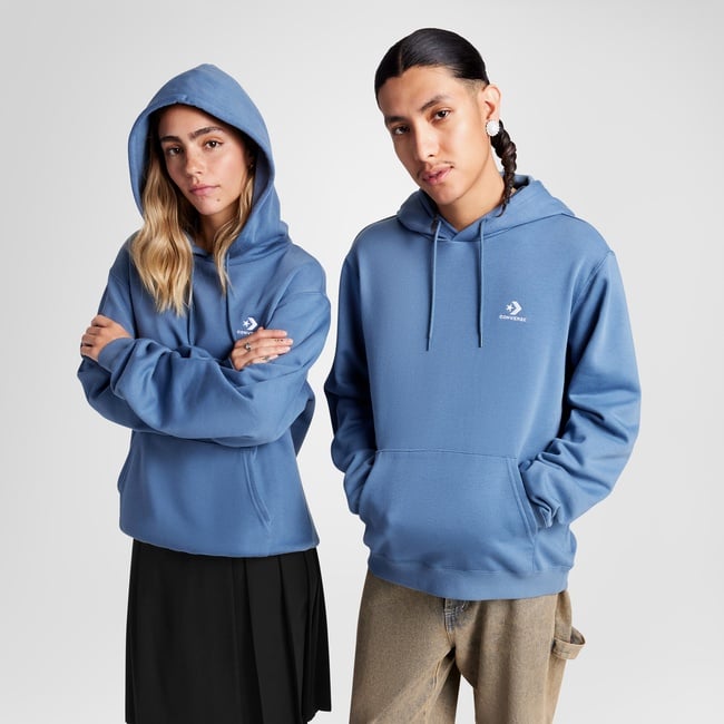  Converse Unisex Mavi Hoodie