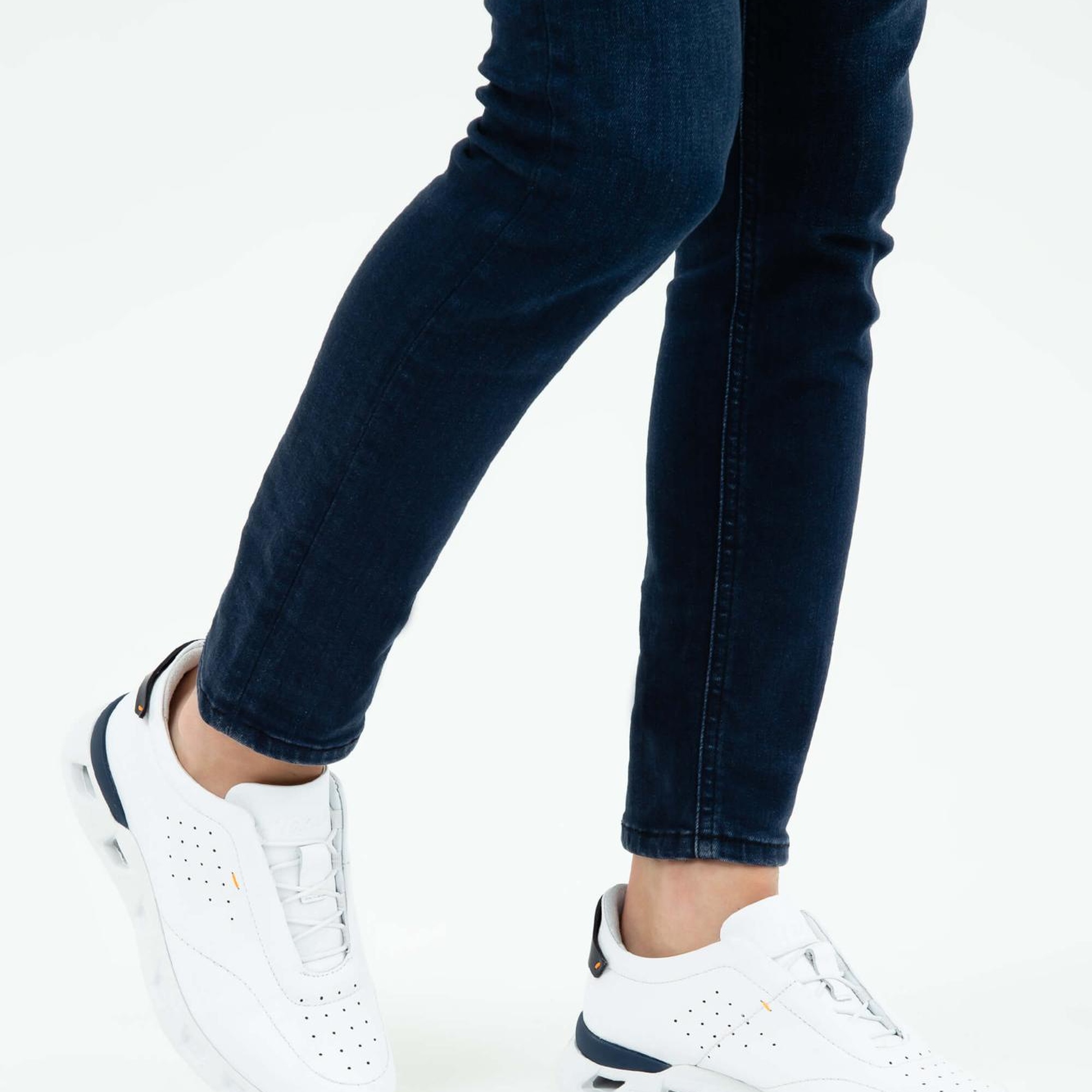 Tamer Tanca Erkek Hakiki Deri Beyaz Casual Ayakkabı