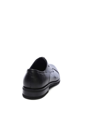  Tamer Tanca Erkek Hakiki Deri Siyah Deri Ayakkabı