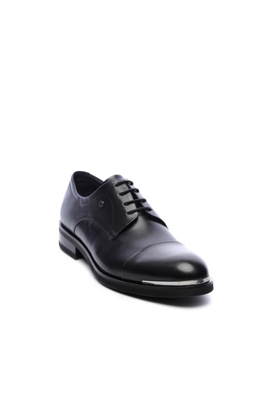  Tamer Tanca Erkek Hakiki Deri Siyah Deri Ayakkabı