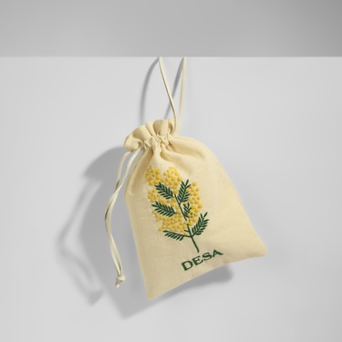  Mimoza Nakışlı Lavanta Kesesi