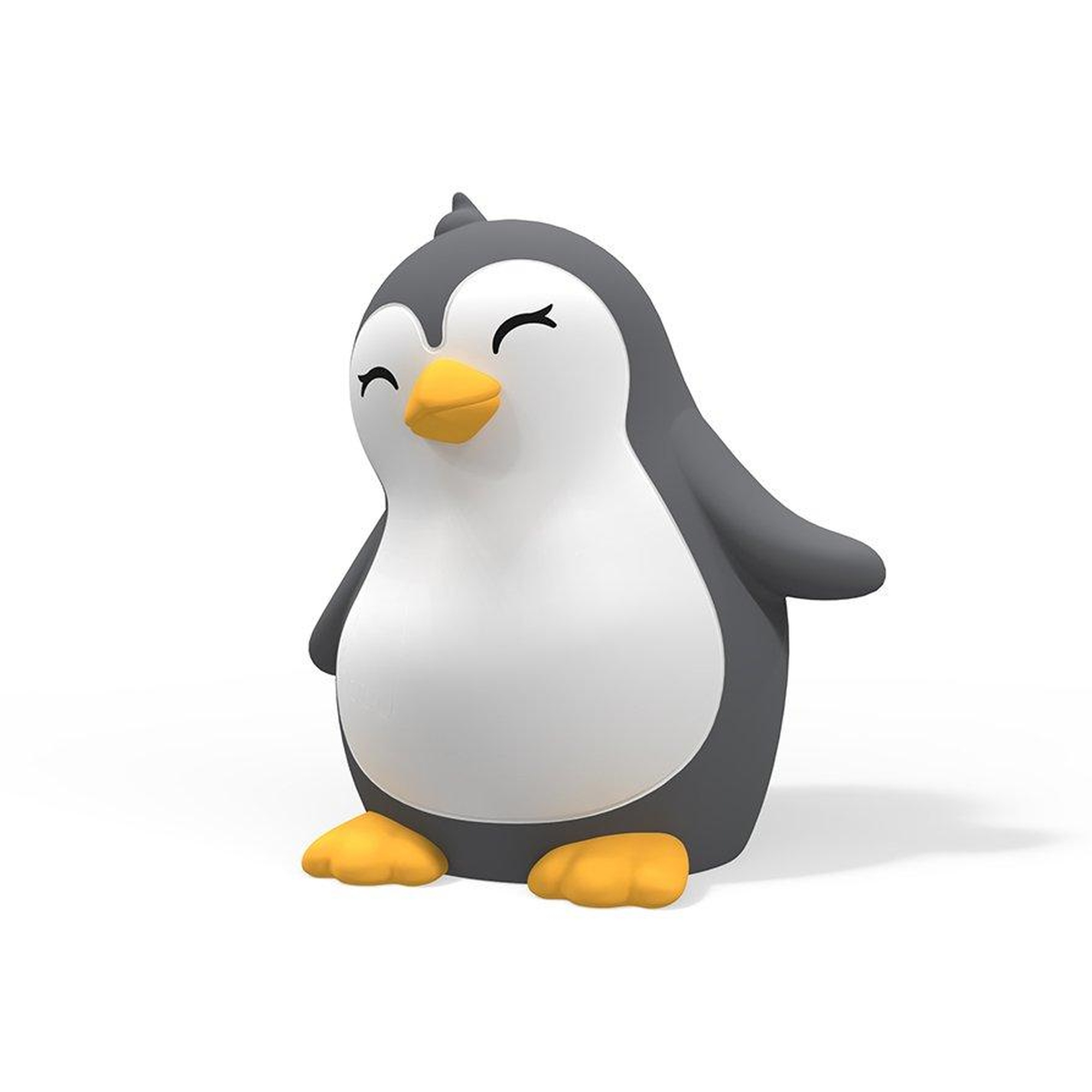 Dhink Silikon Şarjlı Gece Lambası Penguen