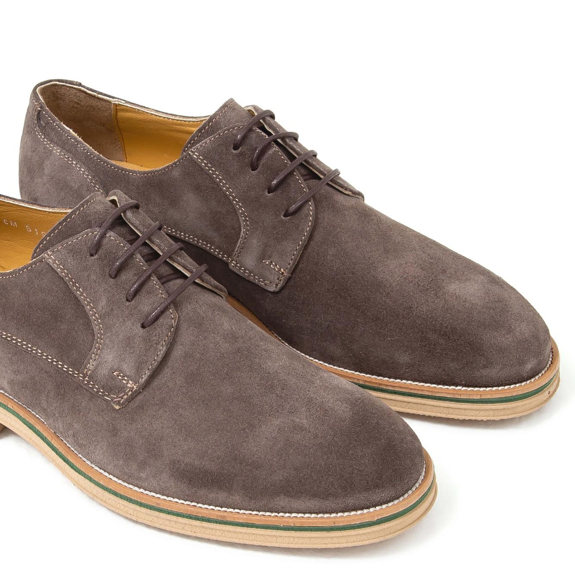 Tamer Tanca Erkek Hakiki Deri Gri Casual Ayakkabı