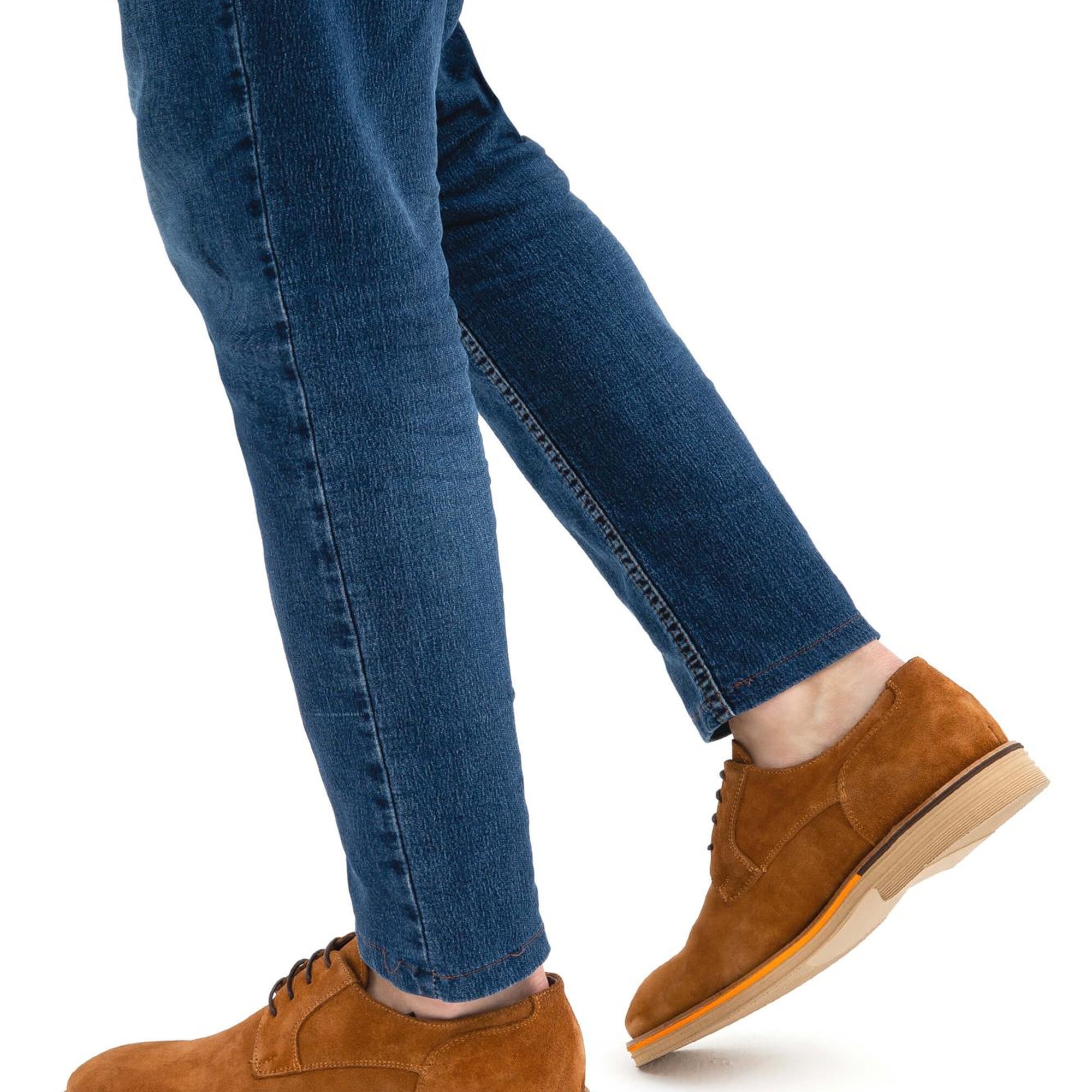 Tamer Tanca Erkek Hakiki Deri Kahverengi Casual Ayakkabı