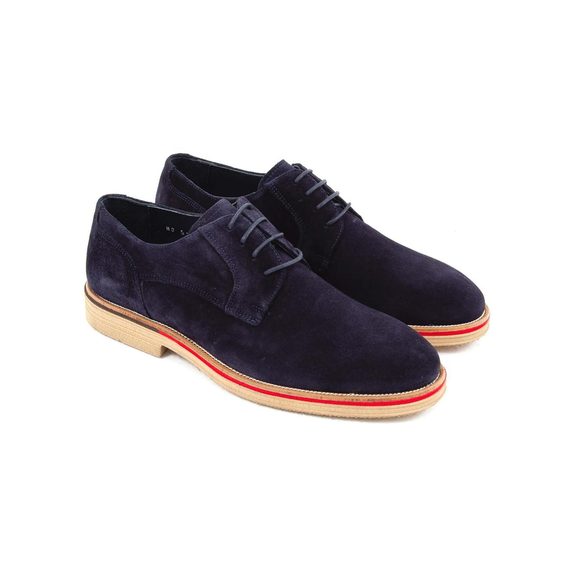 Tamer Tanca Erkek Hakiki Deri Lacivert Casual Ayakkabı