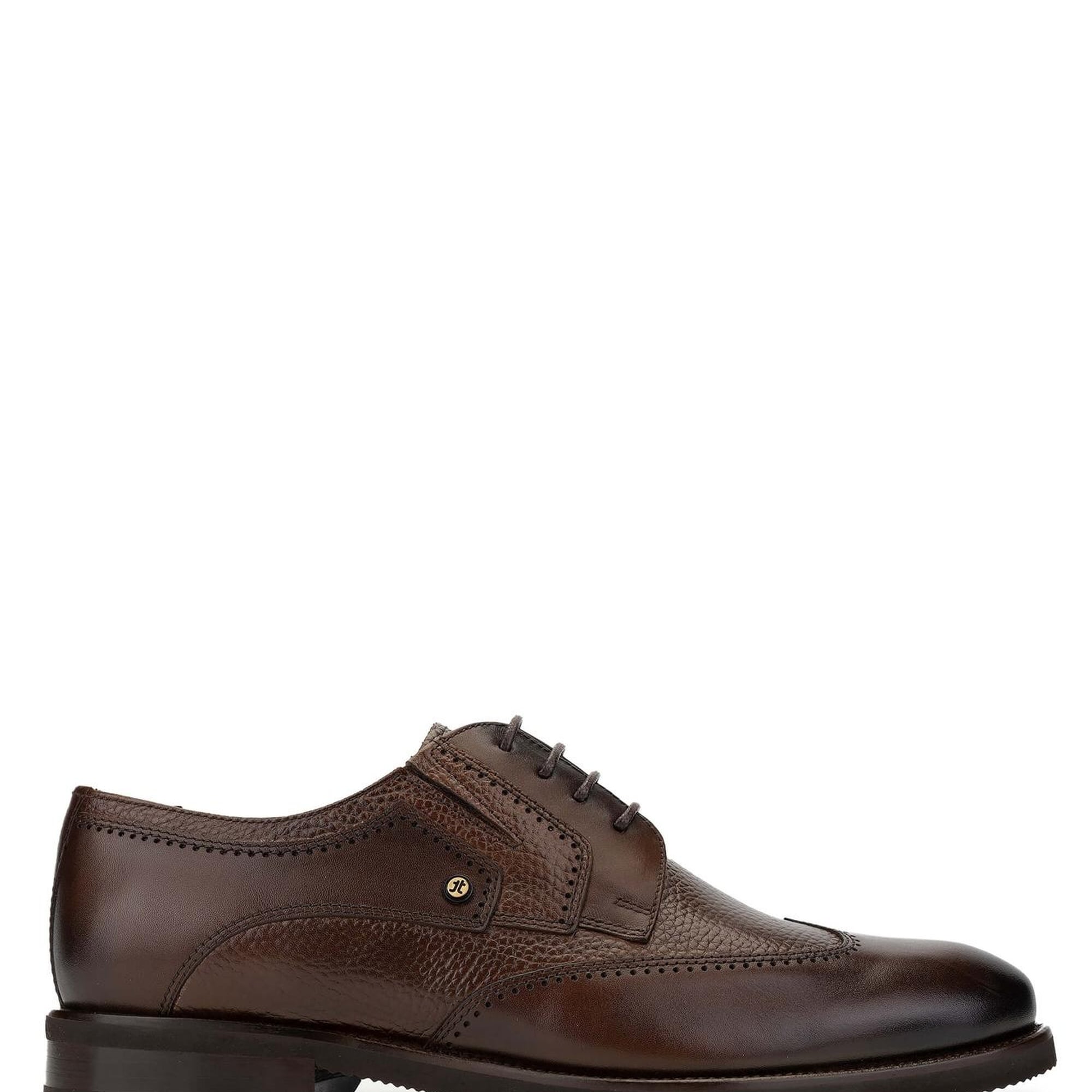 Tamer Tanca Erkek Hakiki Deri Kahverengi Günlük Ayakkabı