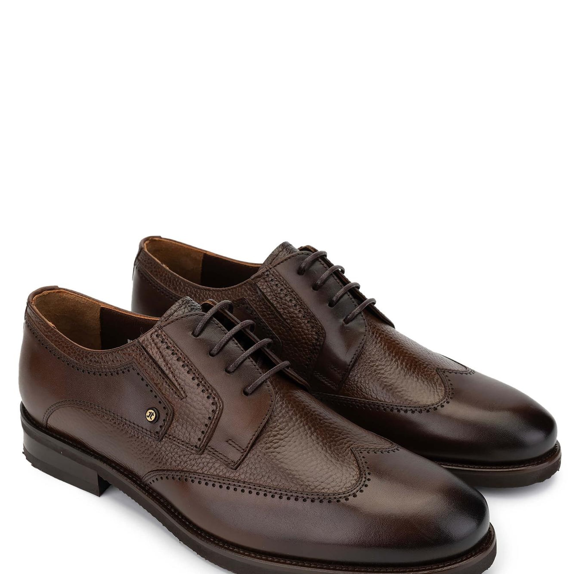 Tamer Tanca Erkek Hakiki Deri Kahverengi Günlük Ayakkabı