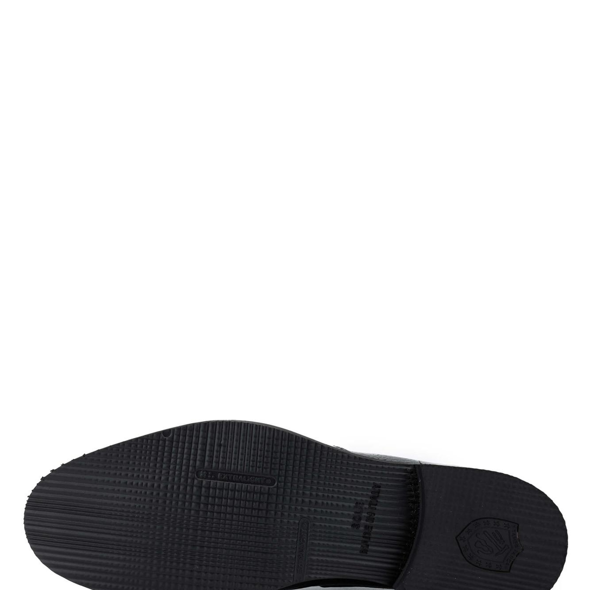 Tamer Tanca Erkek Hakiki Deri Siyah Günlük Ayakkabı