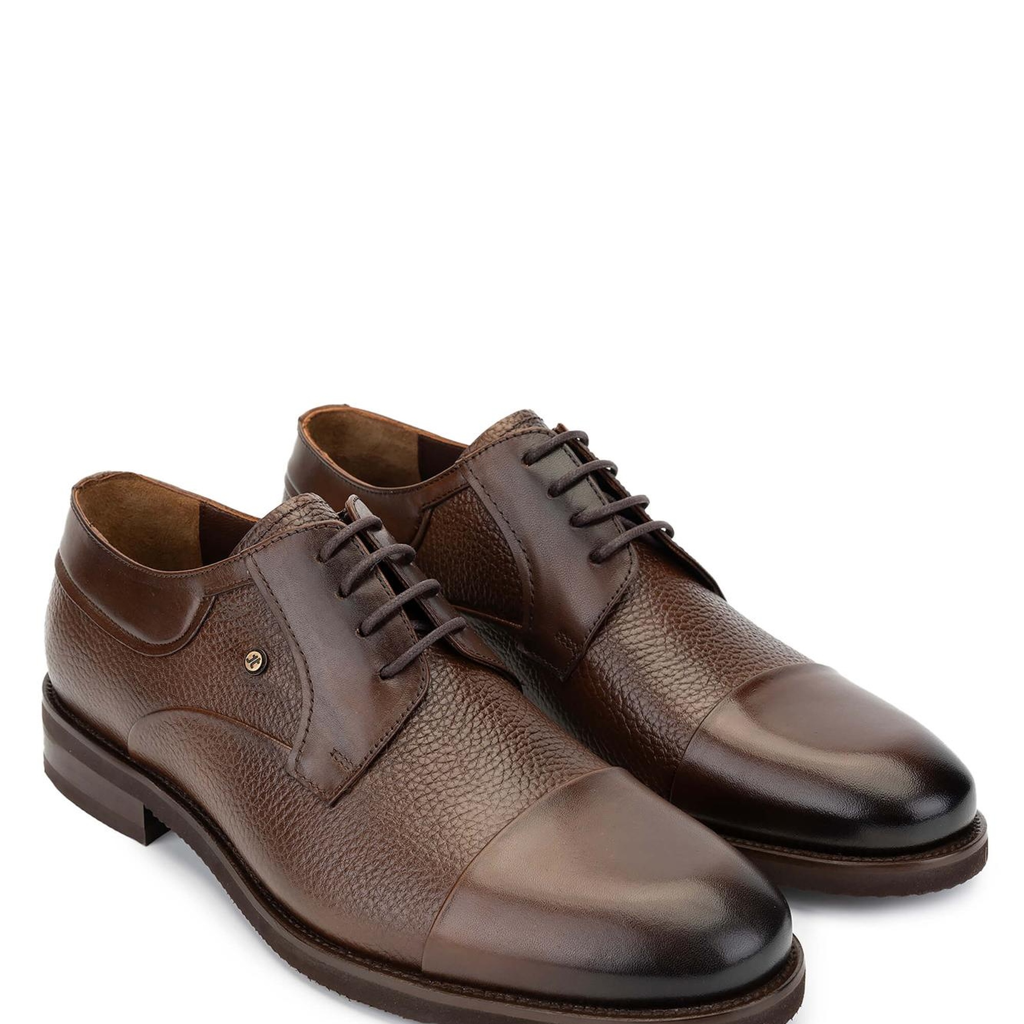 Tamer Tanca Erkek Hakiki Deri Kahverengi Günlük Ayakkabı