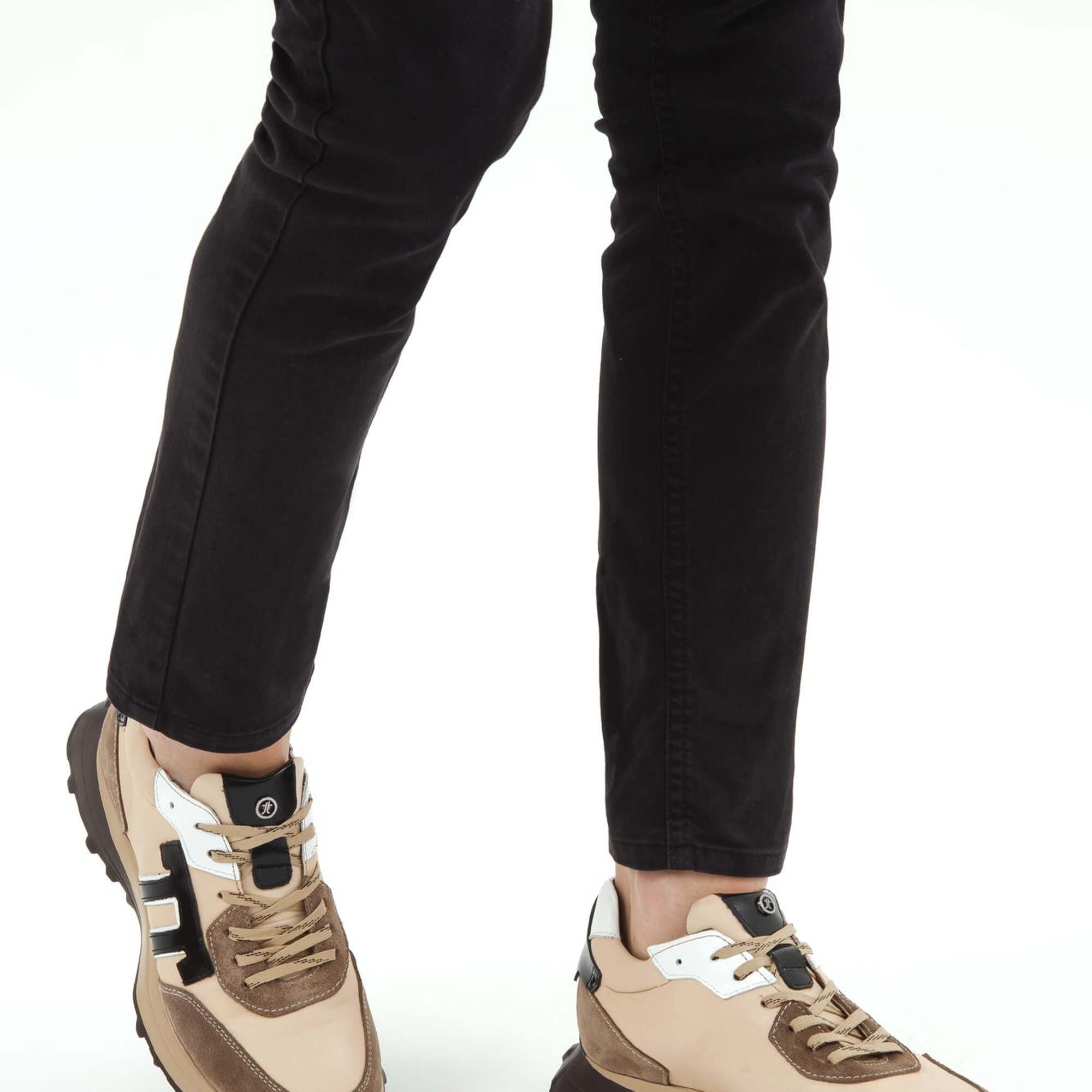 Tamer Tanca Erkek Hakiki Deri Bej Sneakers & Spor Ayakkabı