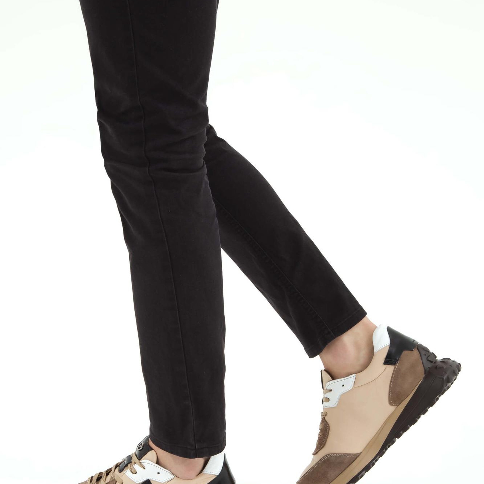 Tamer Tanca Erkek Hakiki Deri Bej Sneakers & Spor Ayakkabı