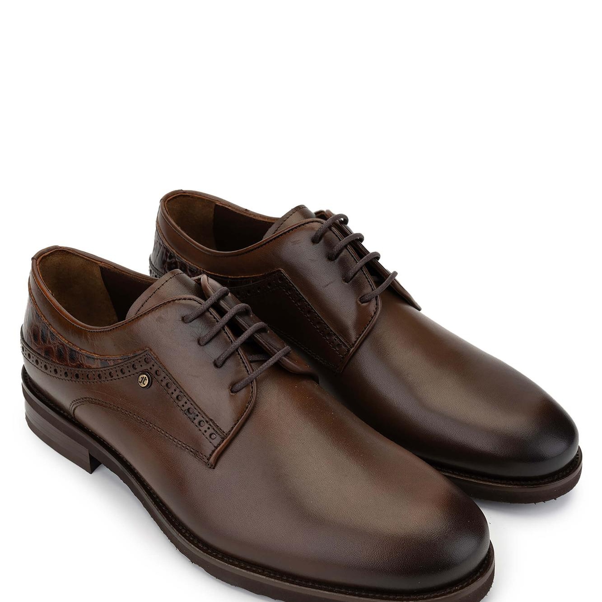 Tamer Tanca Erkek Hakiki Deri Kahverengi Günlük Ayakkabı