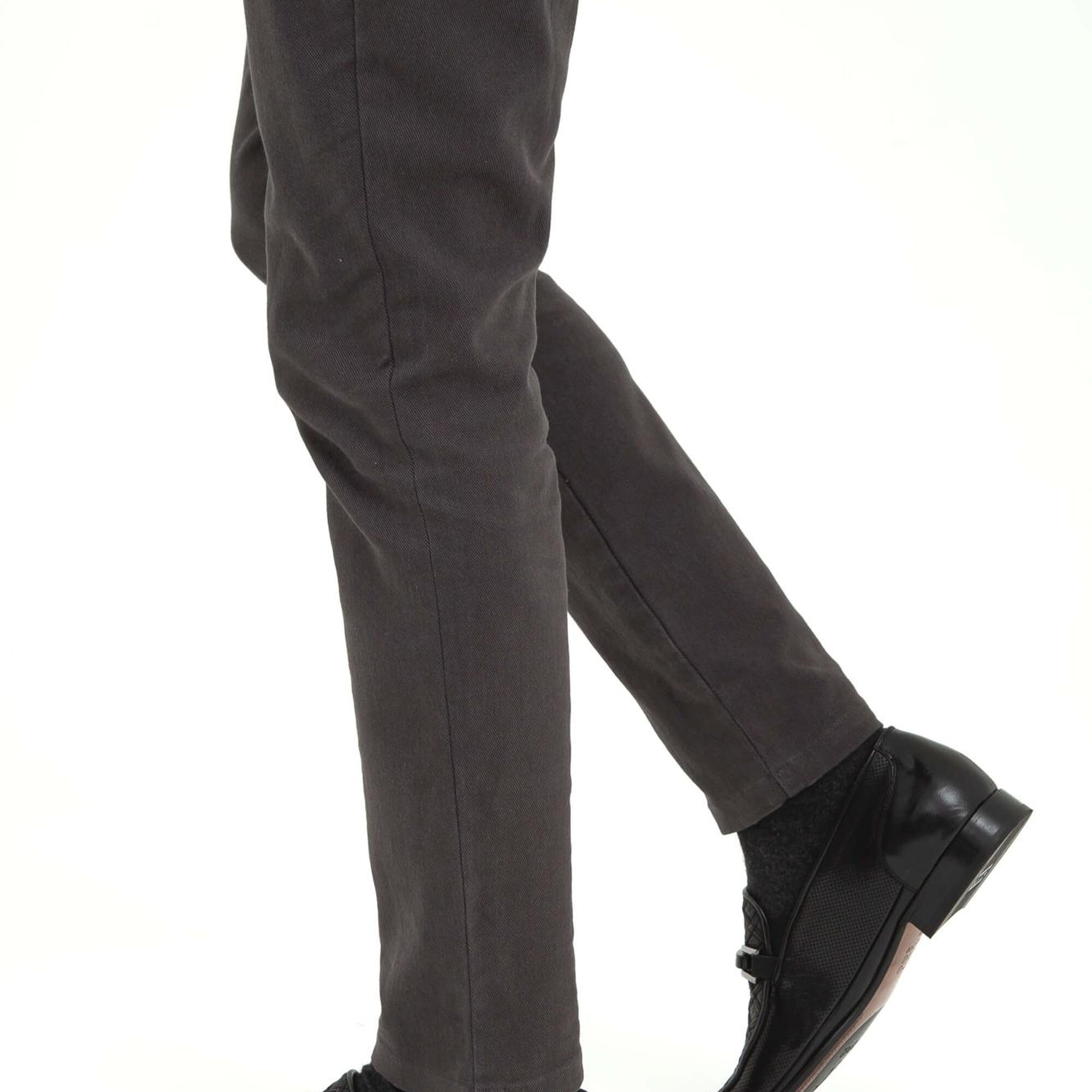 Tamer Tanca Erkek Hakiki Deri Siyah Makosen Ayakkabı