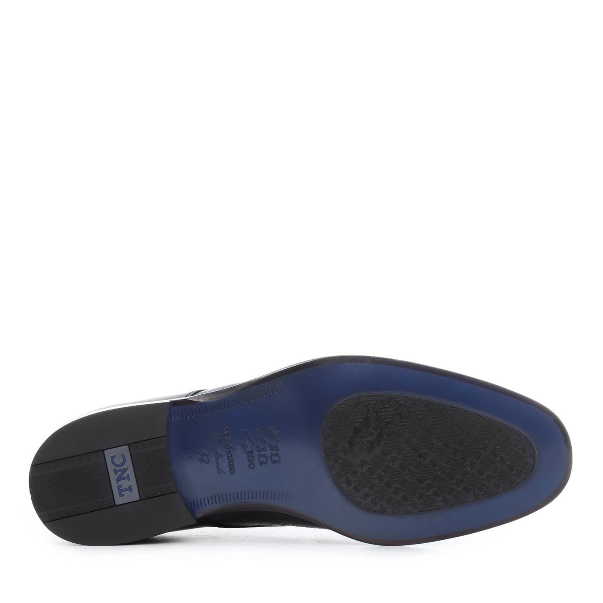 Tamer Tanca Erkek Hakiki Deri Siyah Klasik Ayakkabı