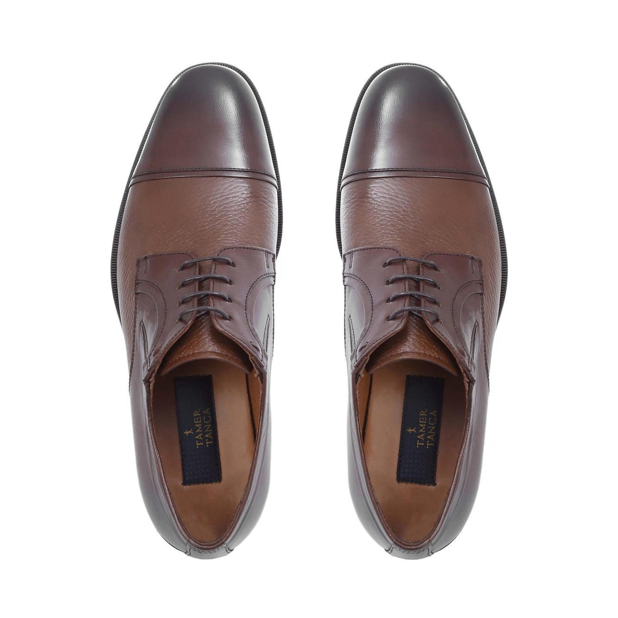 Tamer Tanca Erkek Hakiki Deri Taba Klasik Ayakkabı