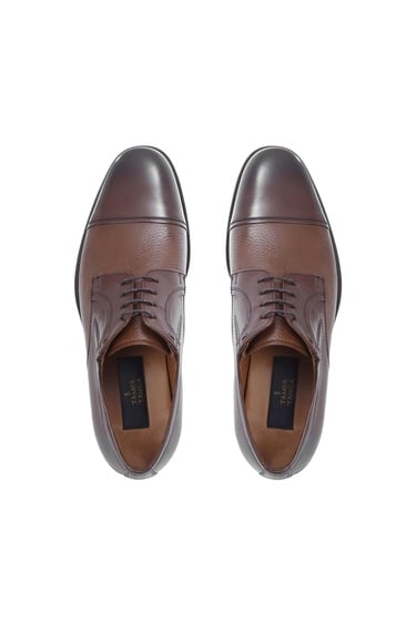  Tamer Tanca Erkek Hakiki Deri Taba Klasik Ayakkabı